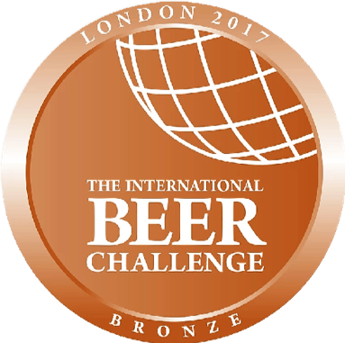 International beer challenge - Brond medal - The Brew Society Award gewonnen door The brew society te Kortrijk I