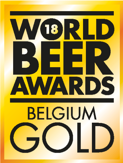 World beer award - Belgium Gold 2018 Award gewonnen door The brew society te Kortrijk